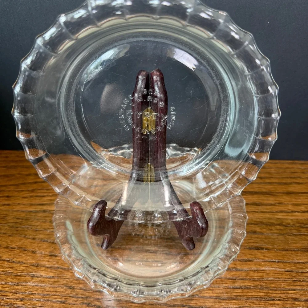 Pyrex set three